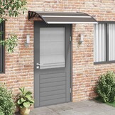 Deurluifel 150x100 cm PC Zwart - 35% Korting!
