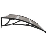 Deurluifel 150x100 cm PC Zwart - 35% Korting!