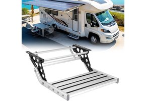 Campertrap Inklapbaar - Antislip Aluminium | -34% Korting