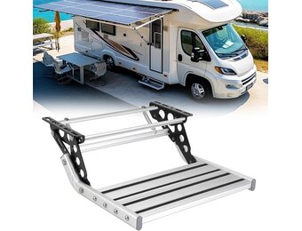 Campertrap Inklapbaar - Antislip Aluminium | -34% Korting