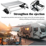Campertrap Inklapbaar - Antislip Aluminium | -34% Korting