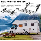 Campertrap Inklapbaar - Antislip Aluminium | -34% Korting