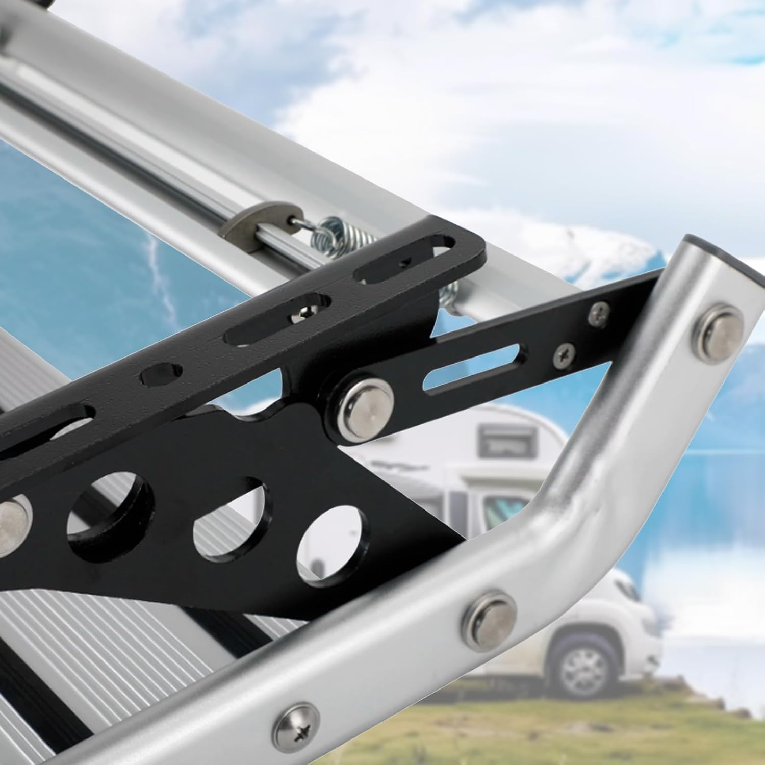 Campertrap Inklapbaar - Antislip Aluminium | -34% Korting