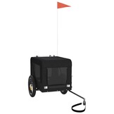 VidaXL Hondenfietstrailer Zwart - 34% Korting!