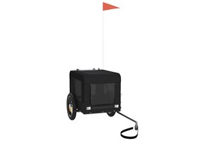 VidaXL Hondenfietstrailer Zwart - 34% Korting!