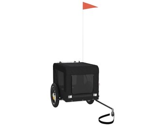 VidaXL Hondenfietstrailer Zwart - 34% Korting!