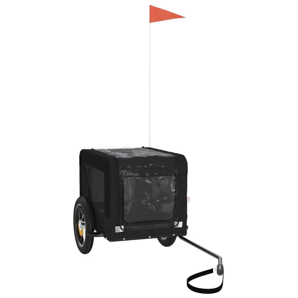VidaXL Hondenfietstrailer Zwart - 34% Korting!