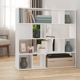 VidaXL Boekenkast/Kamerscherm 105x24x102 cm Wit - 34% Korting