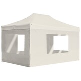 Opvouwbare Partytent 4,5x3m Aluminium Crème - 35% Korting