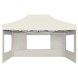 Opvouwbare Partytent 4,5x3m Aluminium Crème - 35% Korting
