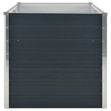 Verhoogde Plantenbak Staal Antraciet - 160x80x77 cm (34% Korting!)