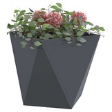 2x VidaXL Plantenbak Staal Antraciet 50cm - 34% Korting
