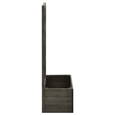 Latwerkplantenbak Vurenhout Grijs 50x25x90cm - Nu 33% Korting