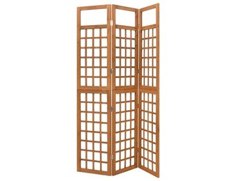 Kamerscherm / Trellis Vurenhout 3 Panelen 121x180,5 cm - 34% Korting