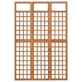 Kamerscherm / Trellis Vurenhout 3 Panelen 121x180,5 cm - 34% Korting