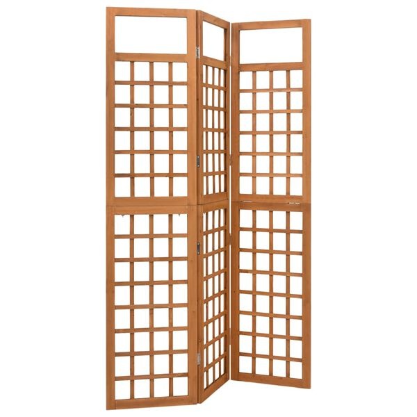 Kamerscherm / Trellis Vurenhout 3 Panelen 121x180,5 cm - 34% Korting
