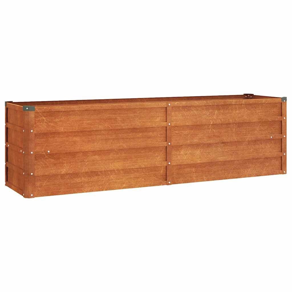 Verhoogde Cortenstaal Plantenbak 160x40x45cm - 34% Korting!