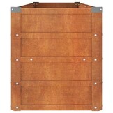 Verhoogde Cortenstaal Plantenbak 160x40x45cm - 34% Korting!