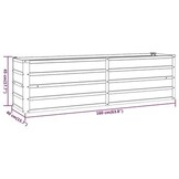 Verhoogde Cortenstaal Plantenbak 160x40x45cm - 34% Korting!