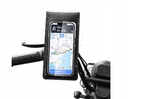 Waterdichte Fiets Telefoonhouder (IP67) - Zwart - 33% Korting