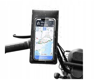 Waterdichte Fiets Telefoonhouder (IP67) - Zwart - 33% Korting