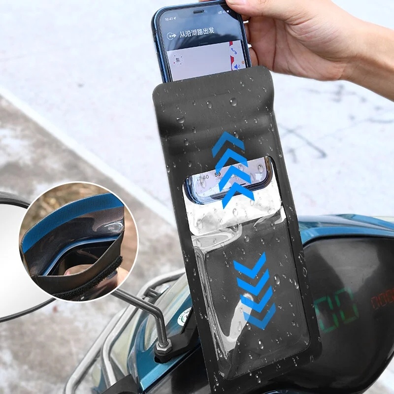 Waterdichte Fiets Telefoonhouder (IP67) - Zwart - 33% Korting
