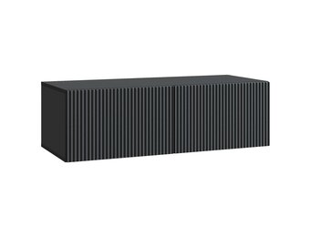 vidaXL Wandbeugel TV-kast 98x41x30 cm Zwart - 34% Korting