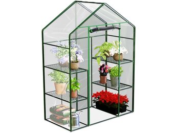 Compacte Kweekkas met Stalen Frame & PVC Hoes - 34% Korting