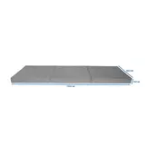 Opvouwbaar Logeermatras 195x80x15cm Grijs | Camper & Caravan Matras | 34% Korting