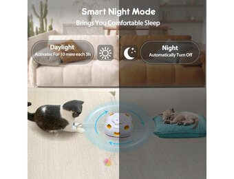 Interactief Kattenspeelgoed: 4-in-1 Oplaadbaar Speelplezier