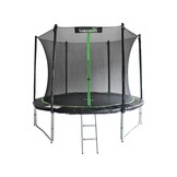 Groene/Zwarte Trampoline 244cm met Veiligheidsnet - 31% Korting!