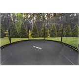 Groene/Zwarte Trampoline 244cm met Veiligheidsnet - 31% Korting!