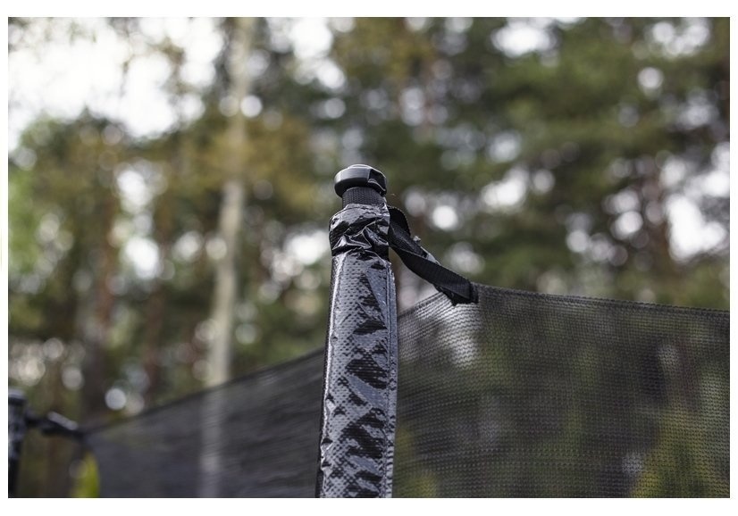 Groene/Zwarte Trampoline 244cm met Veiligheidsnet - 31% Korting!