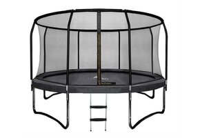 Trampoline 305 cm met Veiligheidsnet & Ladder | 36% Korting