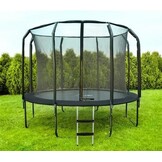 Trampoline 305 cm met Veiligheidsnet & Ladder | 36% Korting