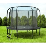 Trampoline 305 cm met Veiligheidsnet & Ladder | 36% Korting