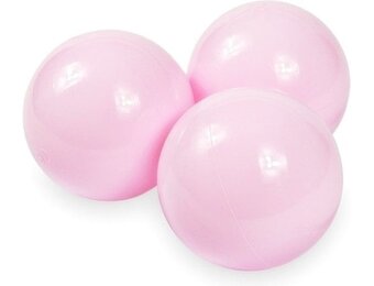 1000 Licht Roze Ballenbak Ballen 70mm - Sterke Kwaliteit & Veilig