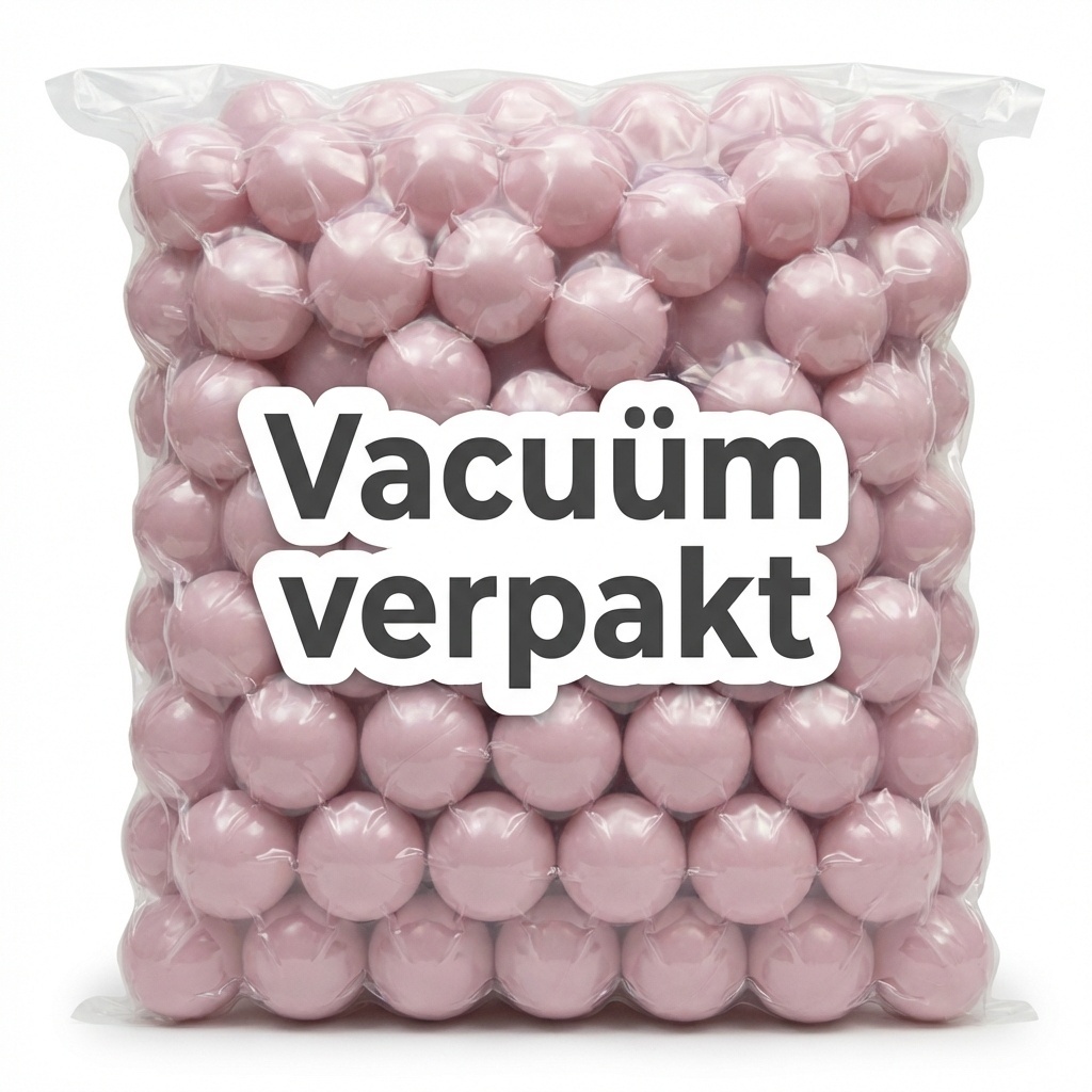 1000 Licht Roze Ballenbak Ballen 70mm - Sterke Kwaliteit & Veilig