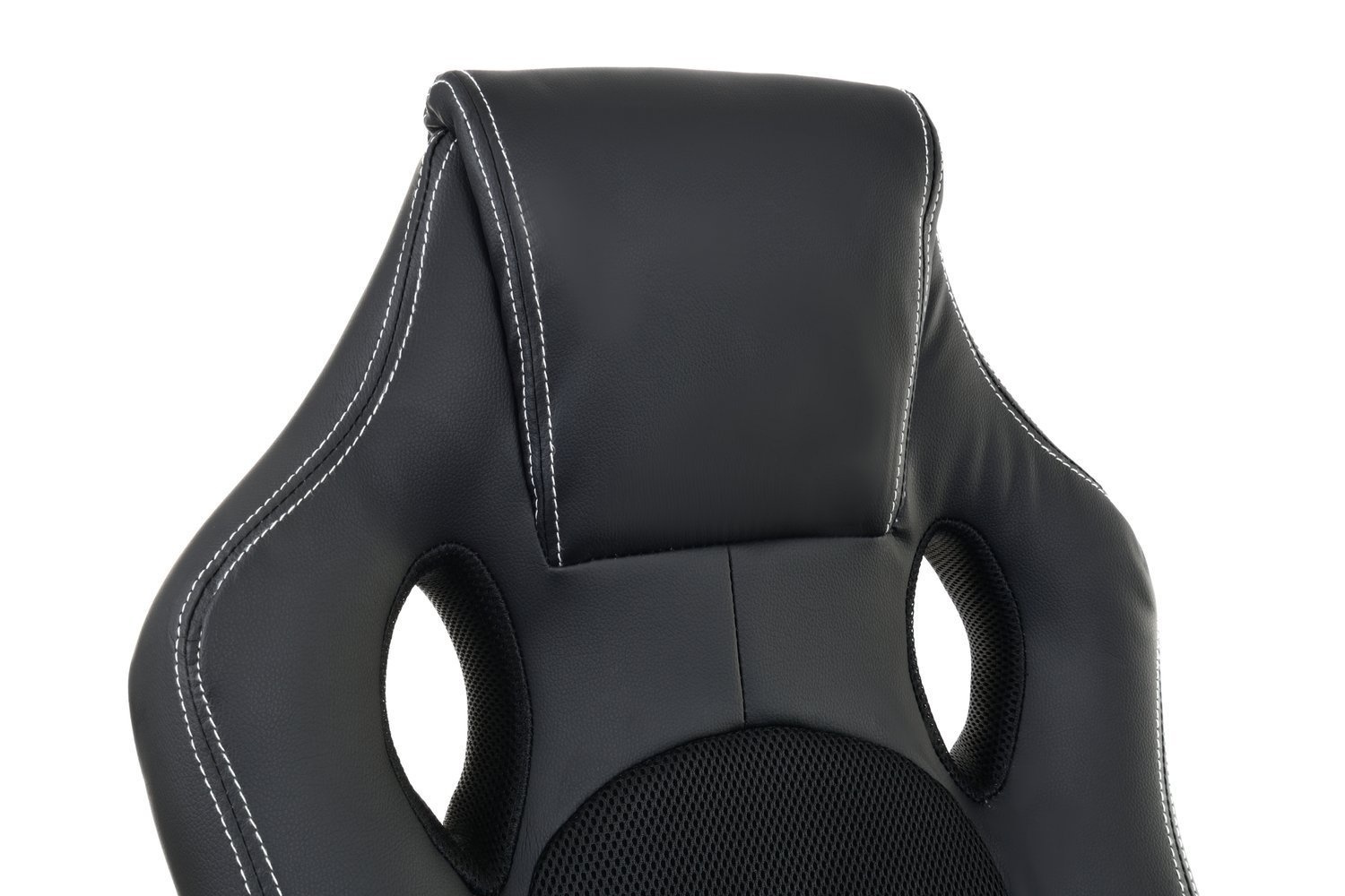 Gamestoel Zwart Kunstleer & Textiel - 34% Korting!