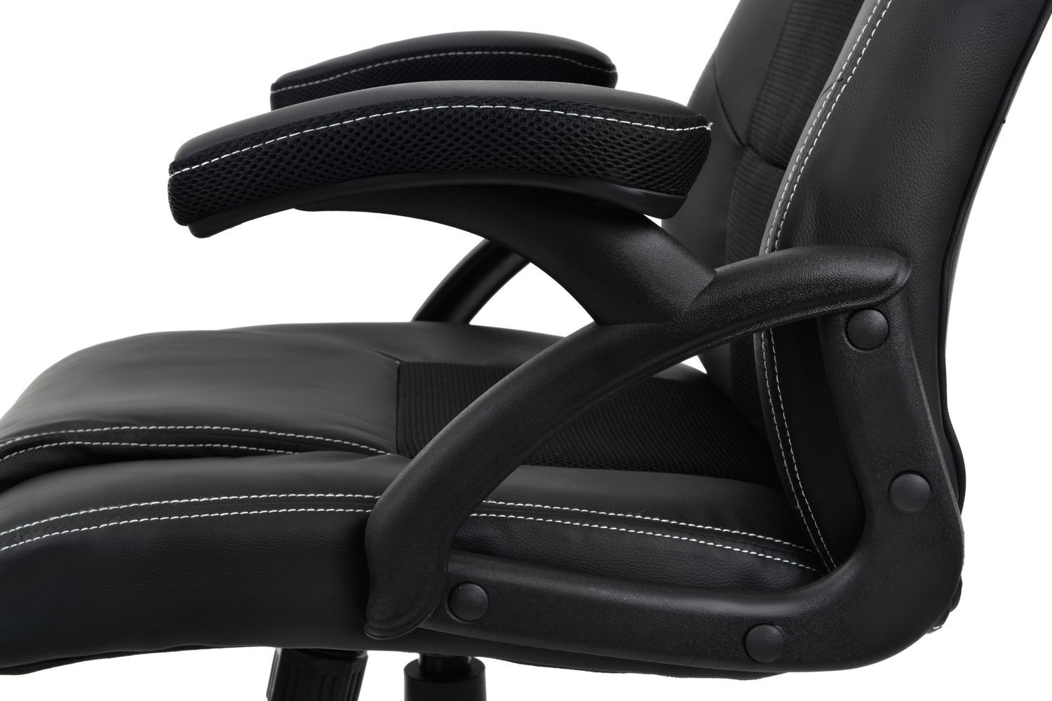Gamestoel Zwart Kunstleer & Textiel - 34% Korting!