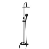 Douchepaneel Mat Zwart | Regendouche 20cm & Handdouche | 34% Korting