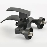 Badkraan met Handdouche Zwart | Waterval Uitloop | 34% Korting