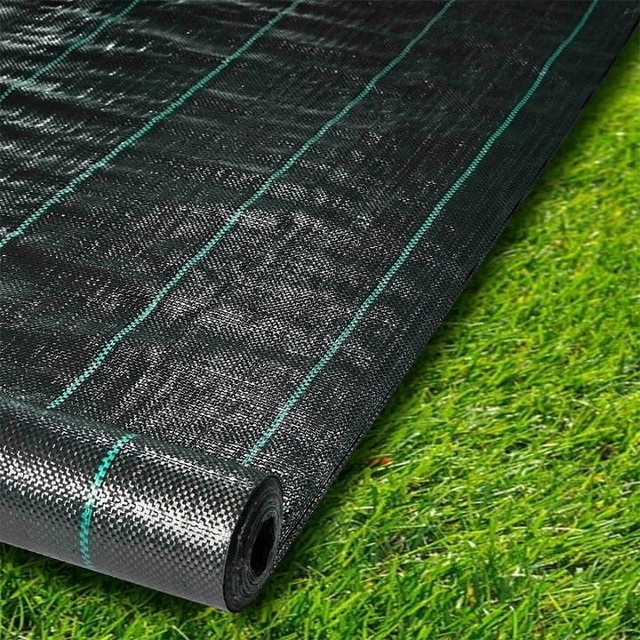 Worteldoek Agrotextiel 1.1x50m - Onkruidbestrijding + 50 Grondpinnen (33% Korting)