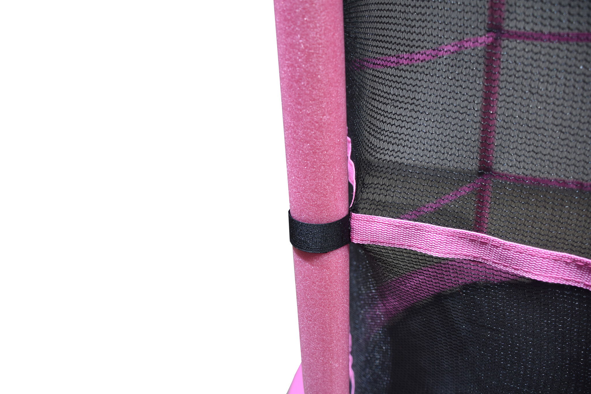 Roze Trampoline 140 cm met Zwart Net - Kids (Max. 45 kg) - 34% Korting