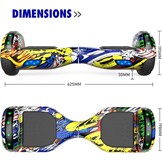 Hoverboard 6.5 inch met Bluetooth & LED - Kinderen - 30% Korting