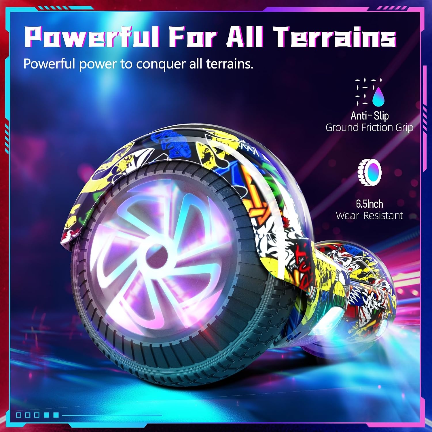 Hoverboard 6.5 inch met Bluetooth & LED - Kinderen - 30% Korting