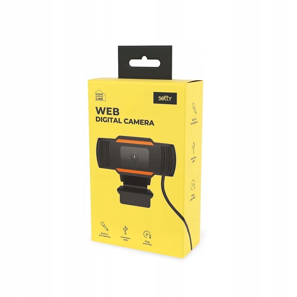 360° Draaibare Webcam met Ingebouwde Microfoon - 41% Korting