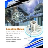 Hydraulische Wielnaaftrekker 12T - 34% Korting
