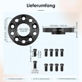 Spoorverbreders 40mm (per as) Audi A4/A5/A6/A7 - 34% Korting