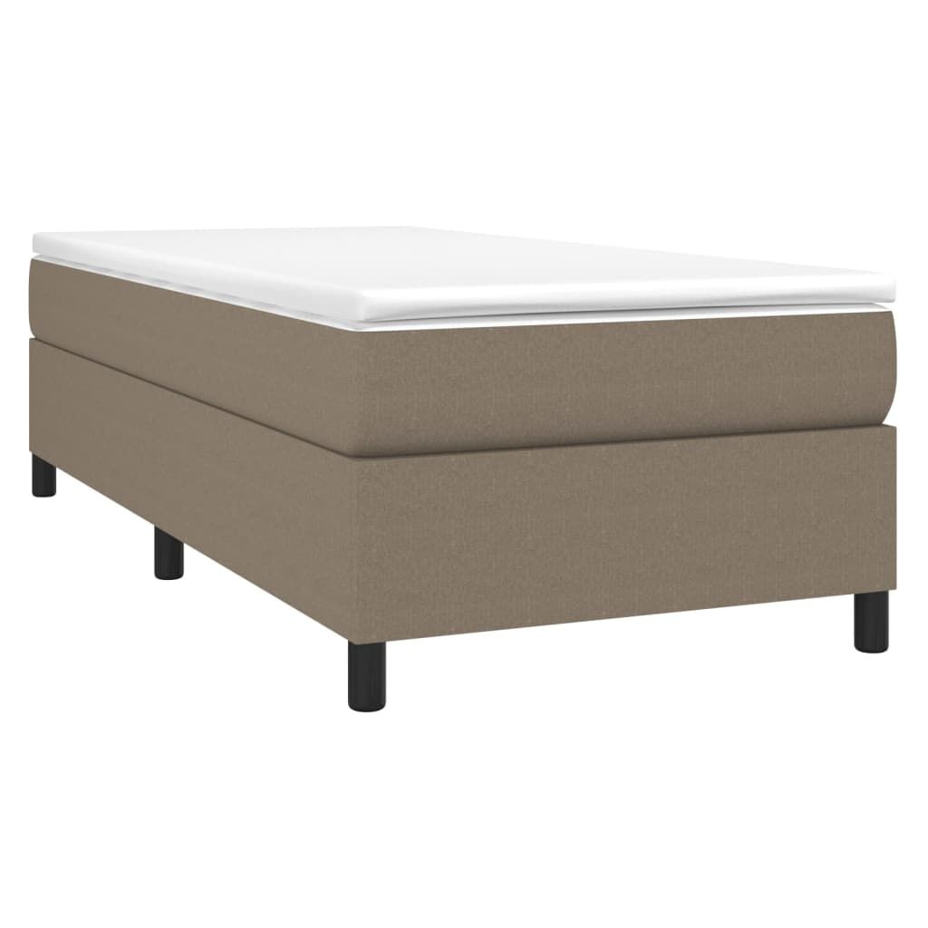 Boxspring Bed 90x200 cm Taupe Stof - 35% Korting!